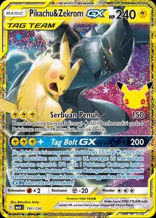 Pikachu & Zekrom-GX